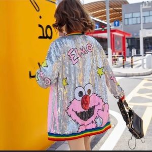 Elmo sequin jacket